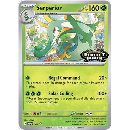 Serperior - 064 [Staff] 64 - ME Mega Evolution Promo Holofoil