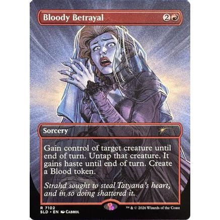 Bloody Betrayal (SLD-7102) - Secret Lair Drop Series Foil