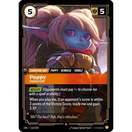 Poppy - Paragon (116/219) - Unleashed Foil