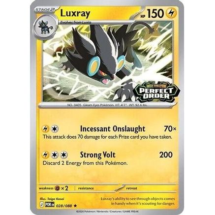 Luxray (Perfect Order Stamped) 28 - Miscellaneous Cards & Products Holofoil