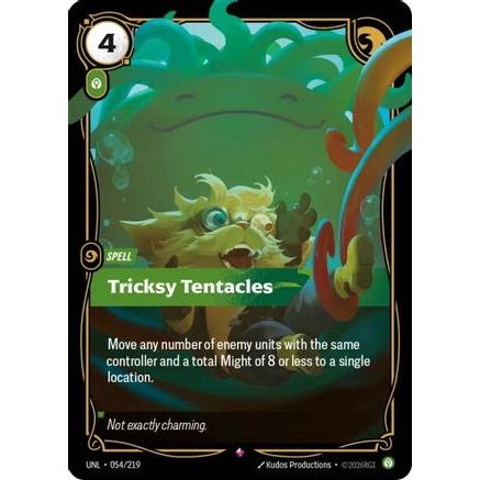 Tricksy Tentacles (054/219) - Unleashed Foil