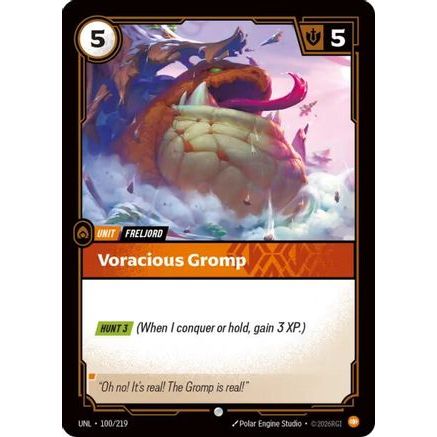 Voracious Gromp (100/219) - Unleashed