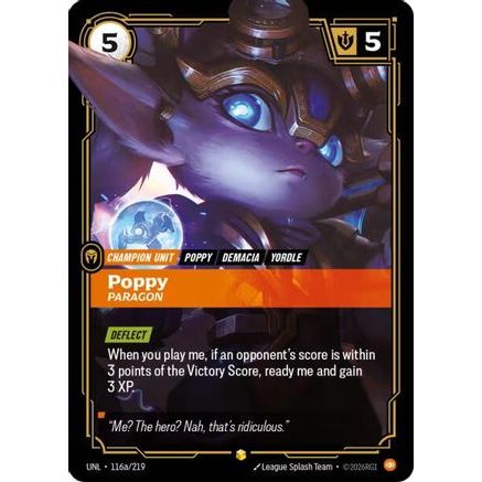 Poppy - Paragon (Alternate Art) (116a/219) - Unleashed Foil