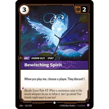 Bewitching Spirit (121/219) - Unleashed Foil