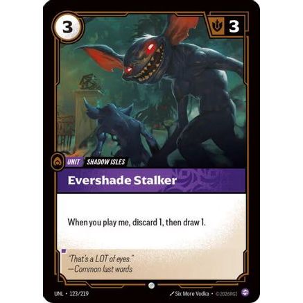 Evershade Stalker (123/219) - Unleashed