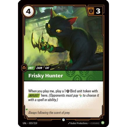 Frisky Hunter (033/219) - Unleashed Foil