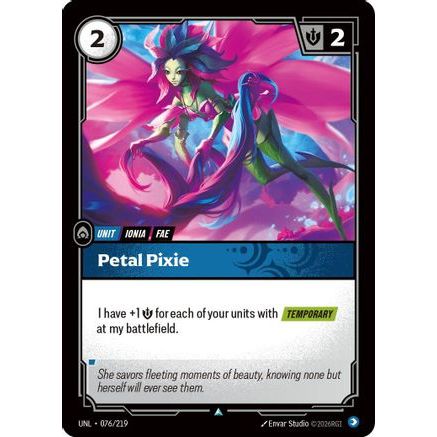 Petal Pixie (076/219) - Unleashed Foil