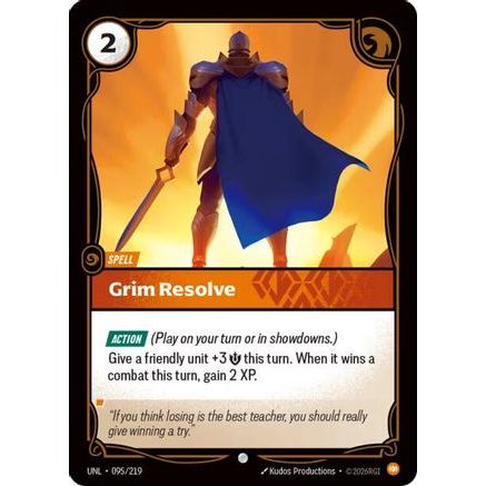 Grim Resolve (095/219) - Unleashed
