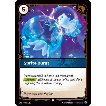 Sprite Burst (069/219) - Unleashed Foil
