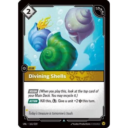 Divining Shells (161/219) - Unleashed