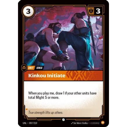 Kinkou Initiate (097/219) - Unleashed