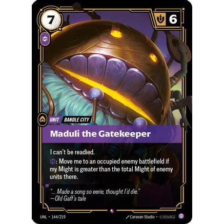 Maduli the Gatekeeper (144/219) - Unleashed Foil