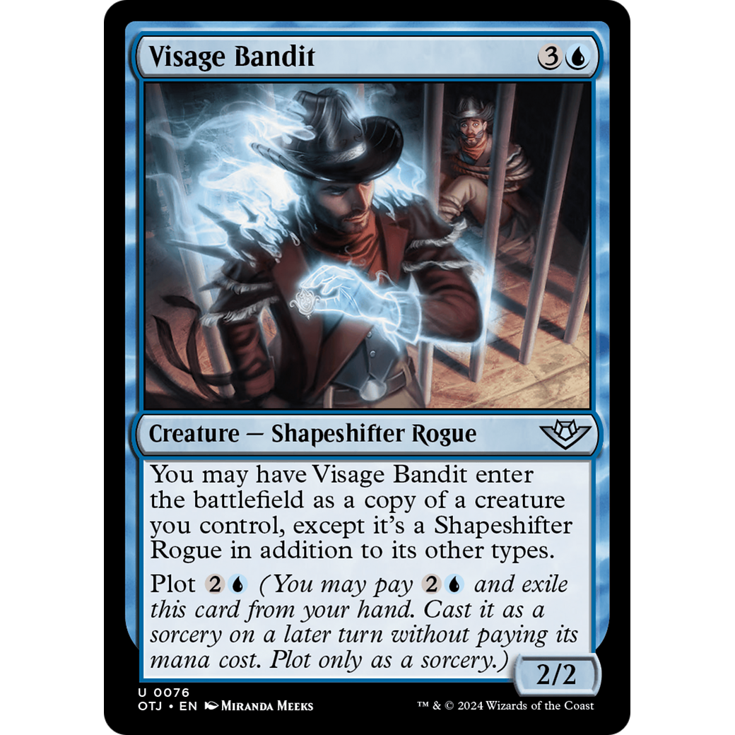 Visage Bandit (OTJ-076) - Outlaws of Thunder Junction Foil