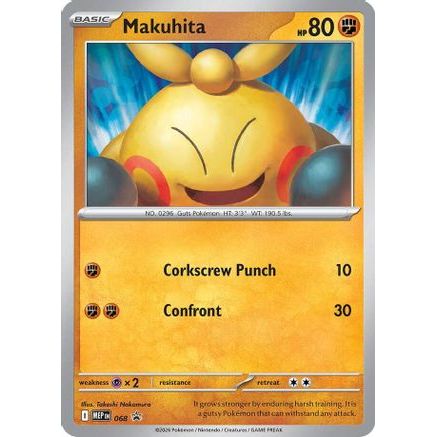 Makuhita - 068 68 - ME Mega Evolution Promo Holofoil