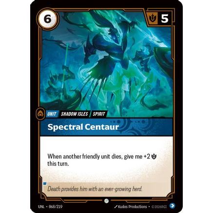 Spectral Centaur (068/219) - Unleashed Foil