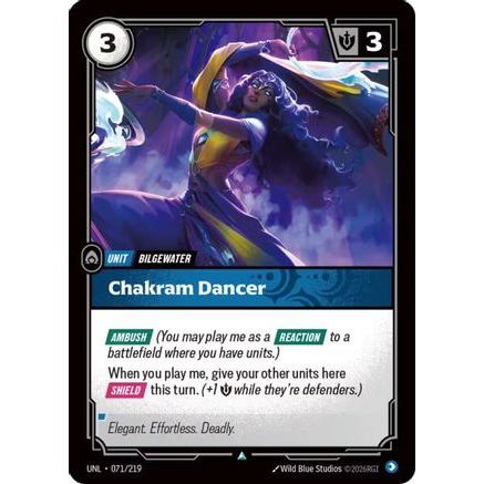 Chakram Dancer (071/219) - Unleashed