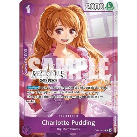 Charlotte Pudding (Regional Participation Pack 2026 Vol.1) (OP12-071) - One Piece Promotion Cards Foil