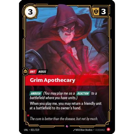 Grim Apothecary (021/219) - Unleashed Foil
