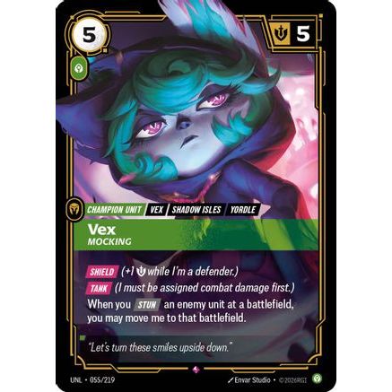 Vex - Mocking (055/219) - Unleashed Foil