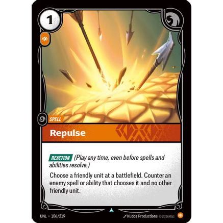Repulse (106/219) - Unleashed Foil