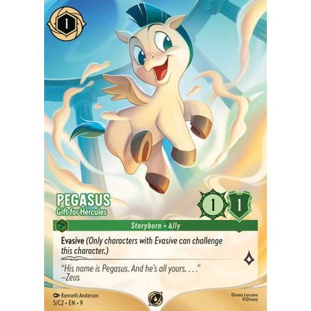 Pegasus - Gift for Hercules (5) (5) - Disney Lorcana Promo Cards