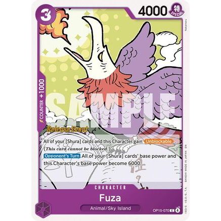 Fuza (OP15-070) - Adventure on Kami's Island Release Event Cards