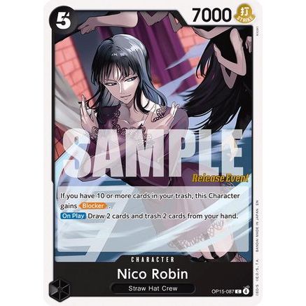 Nico Robin (OP15-087) (OP15-087) - Adventure on Kami's Island Release Event Cards