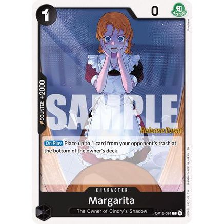 Margarita (OP15-091) - Adventure on Kami's Island Release Event Cards