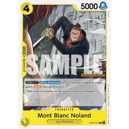 Mont Blanc Noland (OP15-111) - Adventure on Kami's Island Release Event Cards
