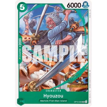 Hyouzou (OP15-030) - Adventure on Kami's Island Release Event Cards