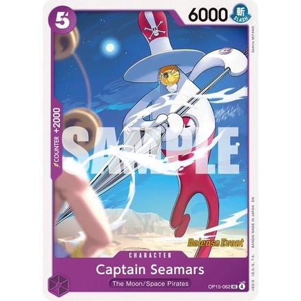 Captain Seamars (OP15-062) - Adventure on Kami's Island Release Event Cards