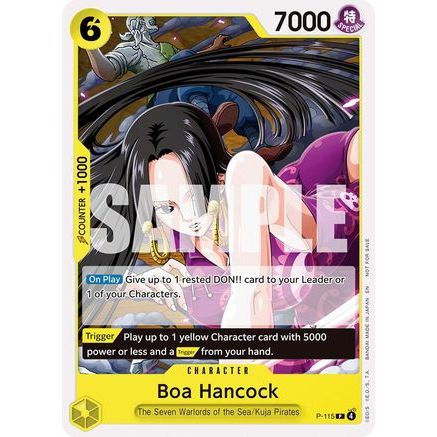 Boa Hancock (OP15 Release Event) (P-115) - One Piece Promotion Cards