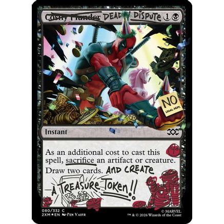 Deadly Dispute (080) (Pool Party Foil) (SLD-080) - Secret Lair Drop Series Foil