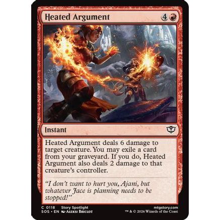 Heated Argument (SOS-118) - Secrets of Strixhaven Foil