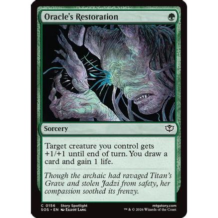 Oracle's Restoration (SOS-156) - Secrets of Strixhaven Foil