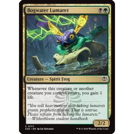 Bogwater Lumaret (SOS-177) - Secrets of Strixhaven Foil