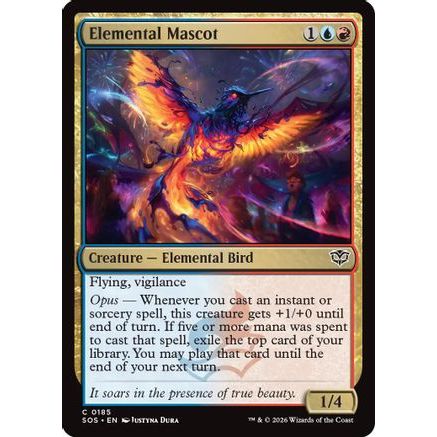 Elemental Mascot (SOS-185) - Secrets of Strixhaven Foil