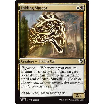 Inkling Mascot (SOS-196) - Secrets of Strixhaven Foil