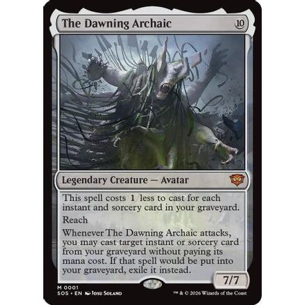 The Dawning Archaic (SOS-001) - Secrets of Strixhaven