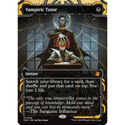 Vampiric Tutor (SOA-035) - Secrets of Strixhaven: Mystical Archive