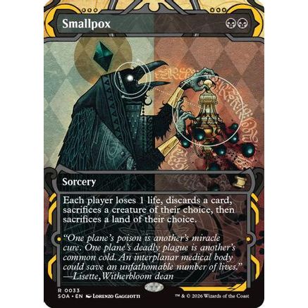 Smallpox (SOA-033) - Secrets of Strixhaven: Mystical Archive Foil
