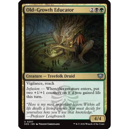 Old-Growth Educator (SOS-207) - Secrets of Strixhaven