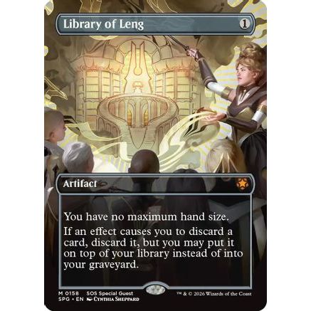 Library of Leng (Borderless) (SPG-) - Special Guests