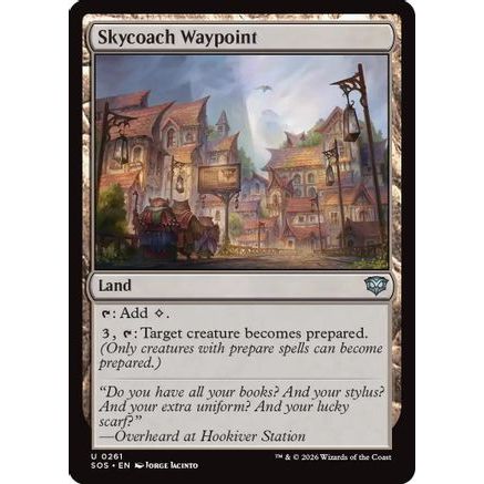 Skycoach Waypoint (SOS-261) - Secrets of Strixhaven Foil
