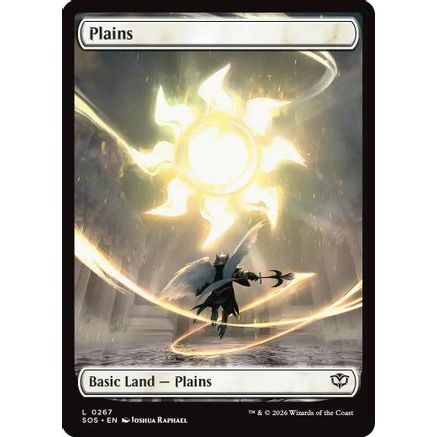 Plains (0267) (SOS-267) - Secrets of Strixhaven Foil