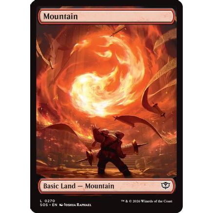 Mountain (0270) (SOS-270) - Secrets of Strixhaven Foil