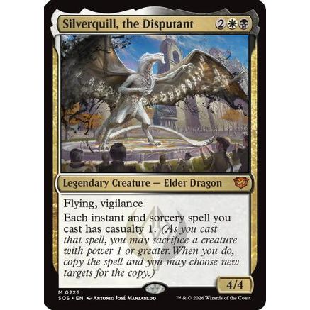 Silverquill, the Disputant (SOS-226) - Secrets of Strixhaven