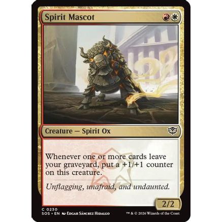 Spirit Mascot (SOS-230) - Secrets of Strixhaven
