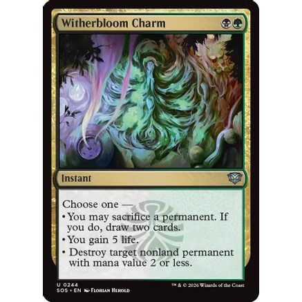Witherbloom Charm (SOS-244) - Secrets of Strixhaven Foil