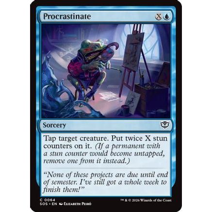 Procrastinate (SOS-064) - Secrets of Strixhaven